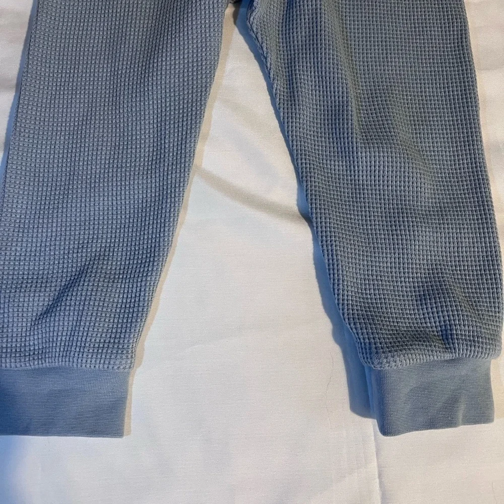 H&M Light Blue Waffled Cotton Set in Size 2T
